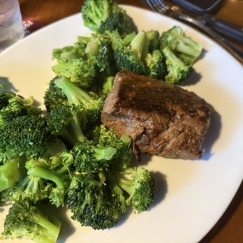 Outback Steakhouse - Sirloin with double broccoli - Steakhouses Near Me - Arcadia, California