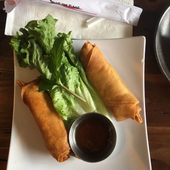 Ginger and Lemongrass - These were absolutely delicious!!! Crispy spring rolls - Vietnamese Near Me - Whitestone, New York