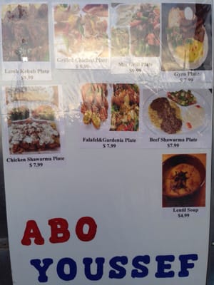 Menu photo 7 Abo Youssef Mediterranean Food  Austin, TX