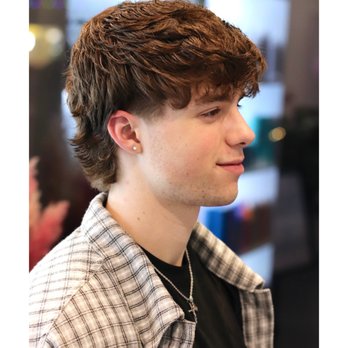 Murraki Salon - Textured medium-length men's haircut featuring soft layers and a subtle side taper for a clean, modern finish. - Hair Salons Near Me - Boise, Idaho Murraki Salon - Textured medium-length men's haircut featuring soft layers and a subtle side taper for a clean, modern finish. - Hair Salons Near Me - Boise, Idaho