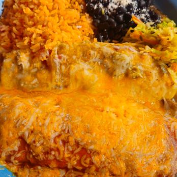 Fuego Azteca - 2 Red Chili Beef enchiladas - Mexican Near Me - Erie, Colorado
