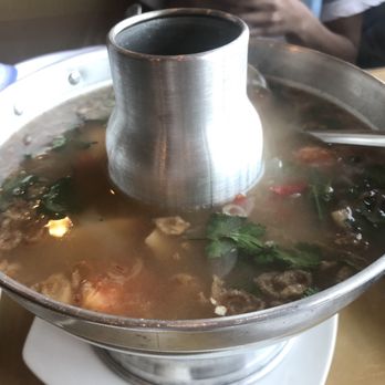 Pinto Thai - Hot Pot Tom Yum Fish - Thai Near Me - Houston, Texas