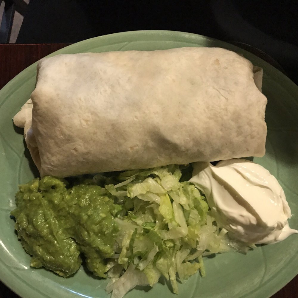 Gonzalez Mexican Restaurant - a burrito and guacamole - Mexican Near Me - Willow Creek, California