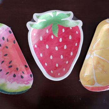 Dollar Tree - Are these not the happiest paper plates ever? $1 per set - Discount Store Near Me - Naperville, Illinois