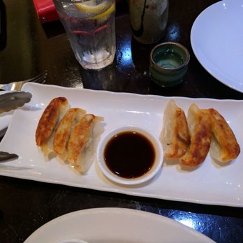 Wild Ginger - Pork Gyoza. Nice brown sear. - Asian Fusion Near Me - Great Neck, New York Wild Ginger - Pork Gyoza. Nice brown sear. - Asian Fusion Near Me - Great Neck, New York