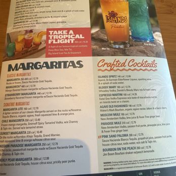 Islands Restaurant - The drinks - Burgers Near Me - Carlsbad, California