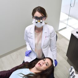 KB Dental - Dr. Karina Bartz with her patient