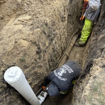 Red Hot Drain - Replacing 25ft of sewer line to side walk - Plumbing Near Me - Burbank, Illinois Red Hot Drain - Replacing 25ft of sewer line to side walk - Plumbing Near Me - Burbank, Illinois