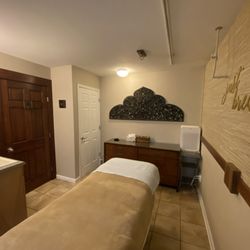 Elements of Touch Wellness Spa - Our serene and spotlessly clean treatment room faces the river