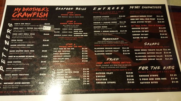 My Brother's Crawfish by null