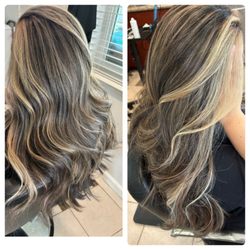 Hair Legacy Natomas - This is after getting it fixed by someone else and now my current hair. Done by @hairbyoriana on IG.not at this salon