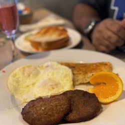 The Palms Cafe - Sausage Egg Combo