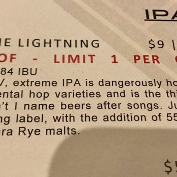 Wynkoop Brewing - Menu - Pool Halls Near Me - Denver, Colorado