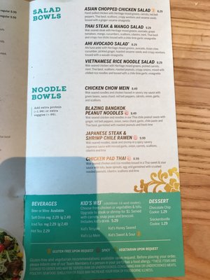 Menu photo 4 Pei Wei Asian Kitchen Coral Springs, FL