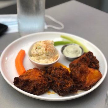 P.S. Kitchen - Buffalo Maitake Wings - Vegetarian Near Me - New York, New York