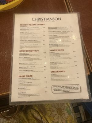 Menu photo 7 Christianson San Juan, PR Menu photo 7 Christianson San Juan, PR