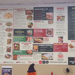 Taco-Tastic - Menuboard