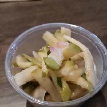 The Stand - American Classics Redefined - apple slaw! green apple, red onions, in vinaigrette. - Burgers Near Me - Northridge, California The Stand - American Classics Redefined - apple slaw! green apple, red onions, in vinaigrette. - Burgers Near Me - Northridge, California
