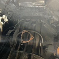 Harvey's Transmissions & Complete Auto Repair - Turbo gasket found, barely hanging on