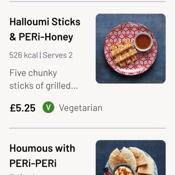 Nando's - My husband, Ben loved their hummus and then you have all those sauces to add - American Near Me - Glasgow, GLG