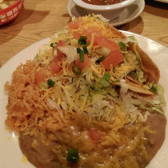 Bitz-ee Mama's - Delicious dinner! 2 Tacos, Beans & Rice - Mexican Near Me - Glendale, Arizona