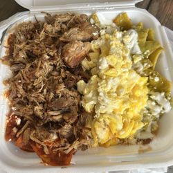 Don Chilaquiles - Chilaquiles Divorciados con Carnitas