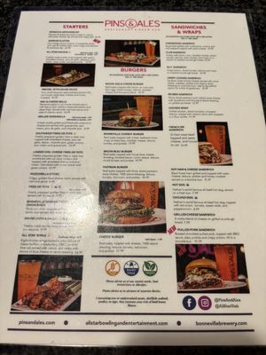 Menu photo 2 Pins & Ales Tooele, UT Menu photo 2 Pins & Ales Tooele, UT