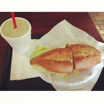 D-K-Che' - Chicken torta on a wheat bolio, and a freshly juiced 'green' juice. You will wish this meal never comes to an end. - Juice Bars & Smoothies Near Me - San Diego, California D-K-Che' - Chicken torta on a wheat bolio, and a freshly juiced 'green' juice. You will wish this meal never comes to an end. - Juice Bars & Smoothies Near Me - San Diego, California