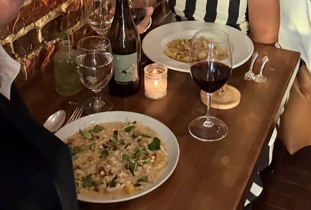 Food from Semo Pasta + Wine
