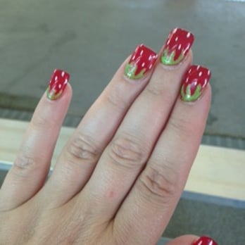 Nail Zone - Adorable strawberry nails - Nail Salons Near Me - Henderson, Nevada Nail Zone - Adorable strawberry nails - Nail Salons Near Me - Henderson, Nevada