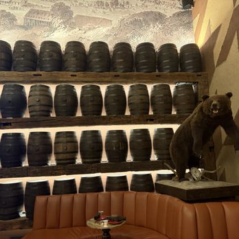 Calistoga Depot - The wall downstairs at the bar - Pizza Near Me - Calistoga, California