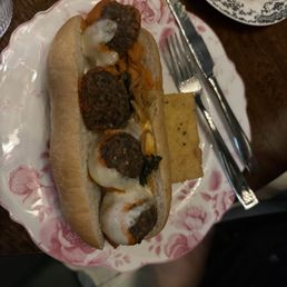 Lentil Meatball Sandwich