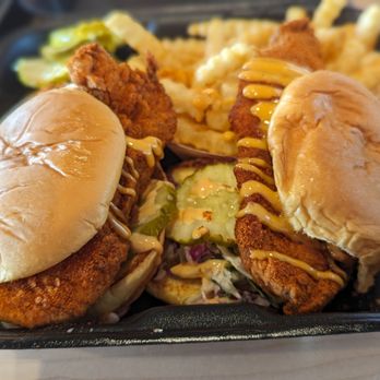 Dave's Hot Chicken - 2 slider combo meal, mild... - Halal Near Me - Saugus, Massachusetts Dave's Hot Chicken - 2 slider combo meal, mild... - Halal Near Me - Saugus, Massachusetts