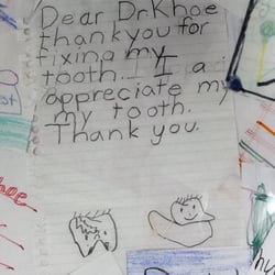 Griselda G Khoe, DDS - Dennis, what a beautiful note, we are so touched !