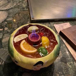 Asian Bistro - A large scorpion bowl