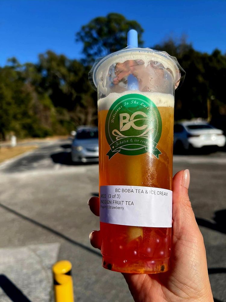 BC Boba Tea & Ice Cream Logo