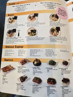 Menu photo 6 Silverlake Ramen Temecula, CA