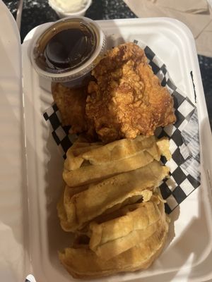 The Dirty Bird Chicken + Waffles by null