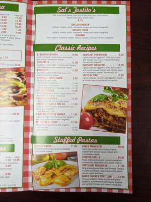 Menu photo 2 Sal's Italian Restaurant & Grill Fork Union, VA Menu photo 2 Sal's Italian Restaurant & Grill Fork Union, VA