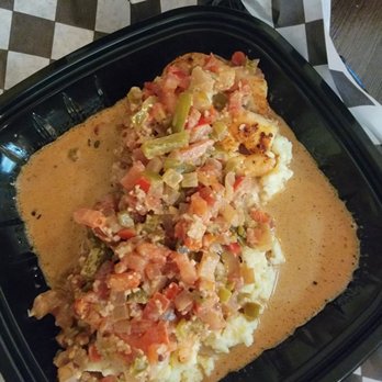 Twisted Shrimp - Shrimp and grits! - Seafood Near Me - Islamorada, Florida Twisted Shrimp - Shrimp and grits! - Seafood Near Me - Islamorada, Florida