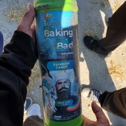 Rancho Viejo Middle School - Baking bad rainbow candy canister.