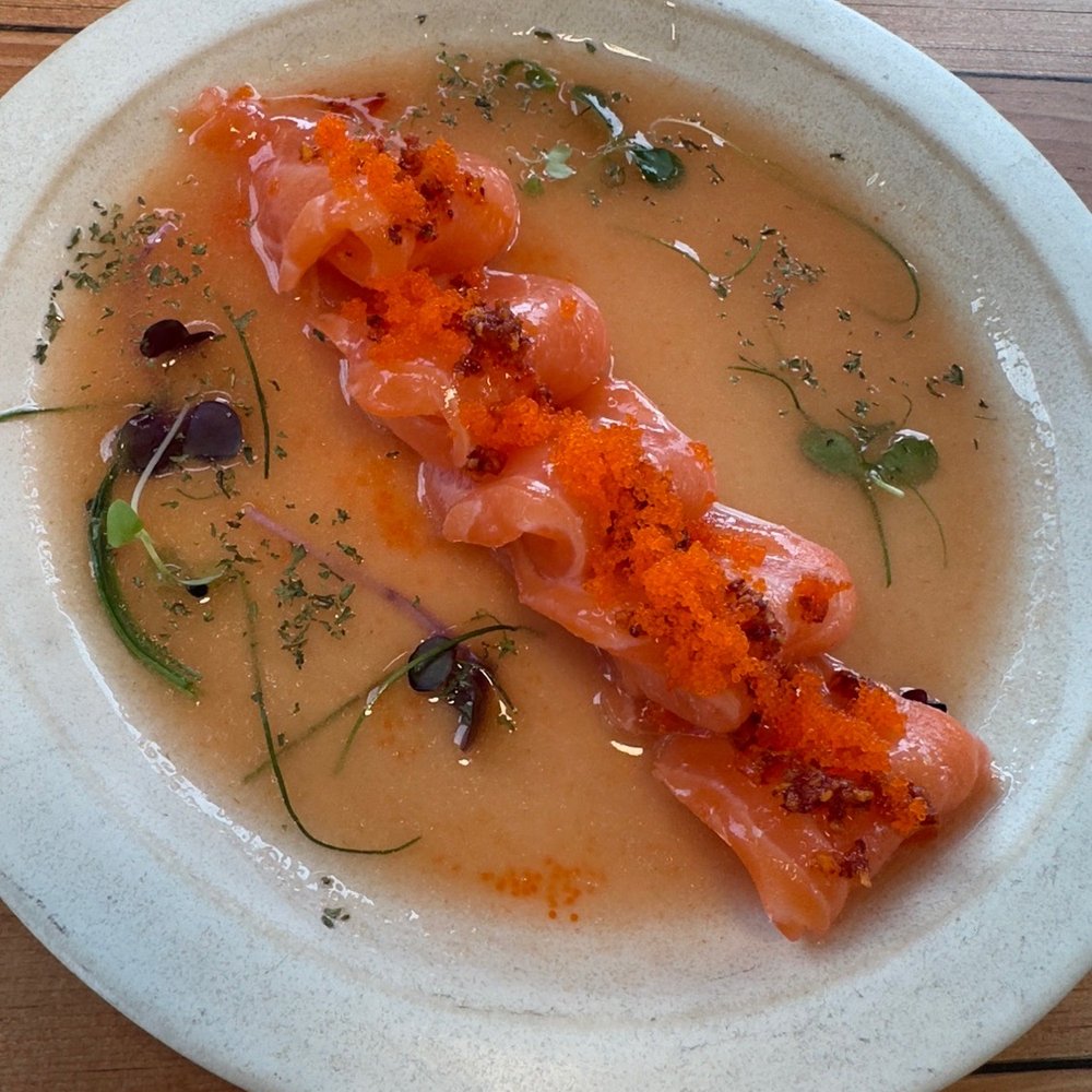 MORU - Salmon Carpaccio - Japanese Near Me - Fort Lee, New Jersey MORU - Salmon Carpaccio - Japanese Near Me - Fort Lee, New Jersey