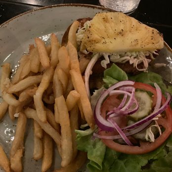 Three's Bar & Grill - Spicy Crispy Chicken Sandwich - Asian Fusion Near Me - Kihei, Hawaii Three's Bar & Grill - Spicy Crispy Chicken Sandwich - Asian Fusion Near Me - Kihei, Hawaii