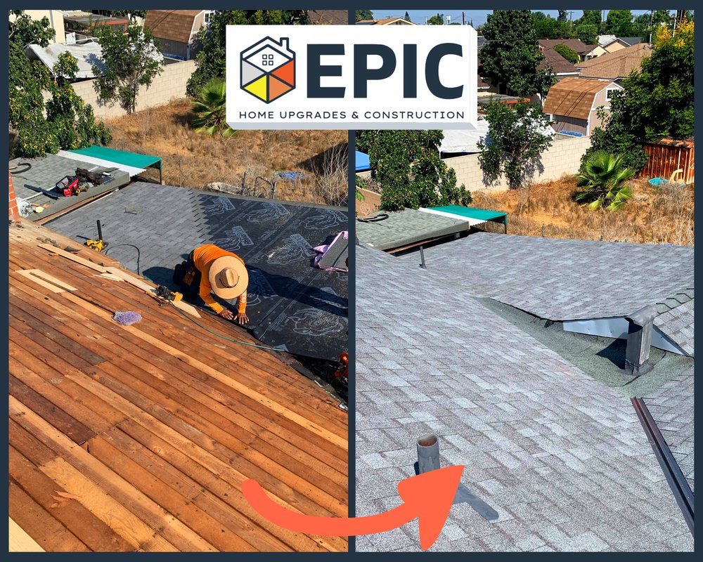 Slide of Epic Roof Replacement