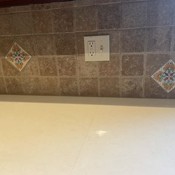Casa Mesa Imports - 4X4 Mexican tiles added to kitchen backsplash