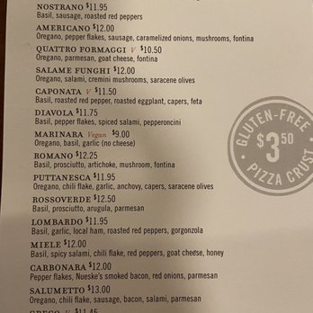 Pizza Brutta - Menu - Pizza Near Me - Madison, Wisconsin