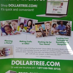 Dollar Tree - Order online or over the phone to have order shipped to the store.