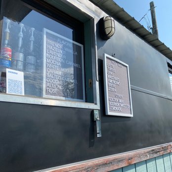 Frontier Coffee - menus on the side of the building - Coffee & Tea Near Me - Paducah, Kentucky Frontier Coffee - menus on the side of the building - Coffee & Tea Near Me - Paducah, Kentucky