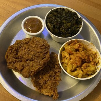 Dirty Lettuce - Fried Chicken Plate - Vegan Near Me - Portland, Oregon Dirty Lettuce - Fried Chicken Plate - Vegan Near Me - Portland, Oregon