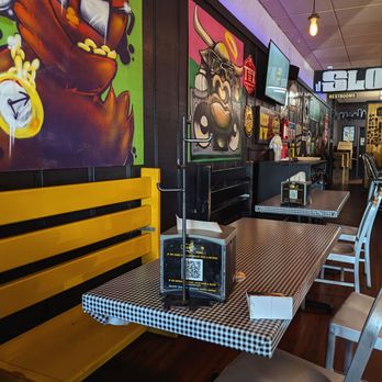 SLAB BBQ & Beer - Interior Seating - Barbeque Near Me - Austin, Texas